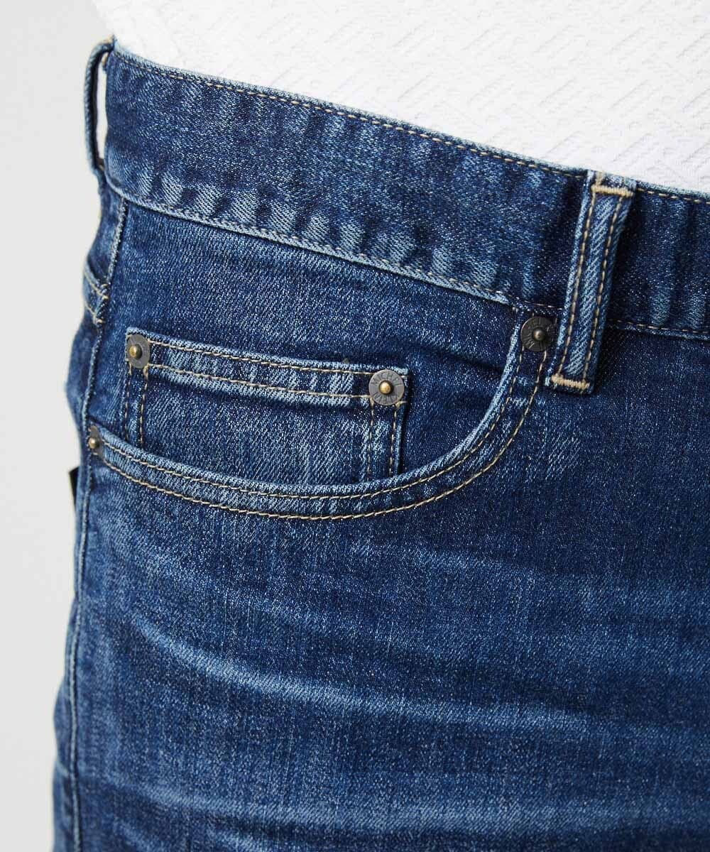 MNLAI27360 MICHEL KLEIN HOMME(ミッシェルクラン オム) 《日本製》20th　USEDデニムパンツ ブルー