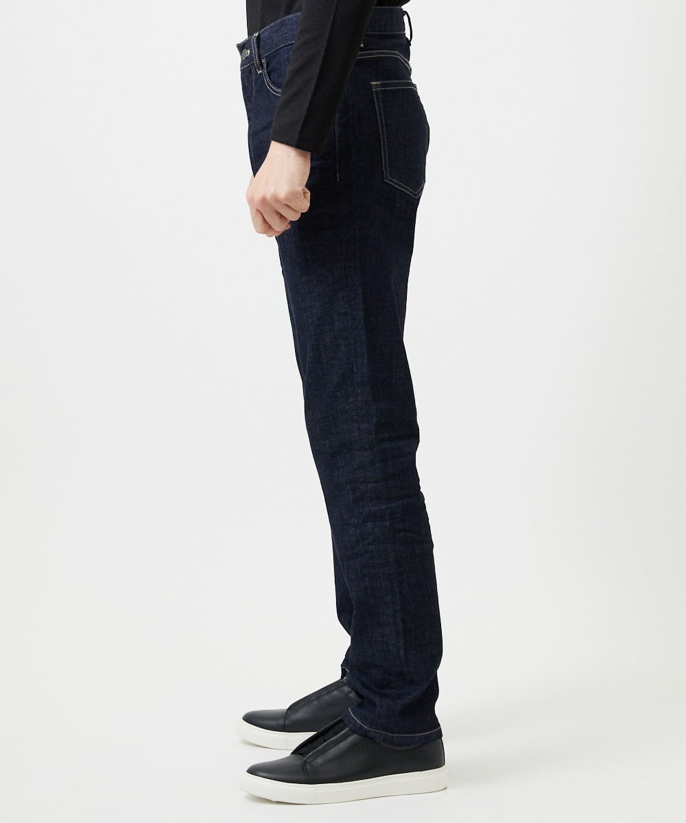 MNLAI28360 MICHEL KLEIN HOMME(ミッシェルクラン オム) 《日本製》20th　ワンウォッシュデニムパンツ ネイビー