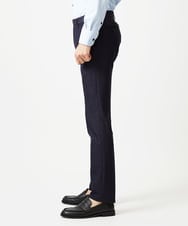 MNLAI55210 MICHEL KLEIN HOMME(ミッシェルクラン オム) 【撥水】プレビアシャンブレースラックスパンツ ネイビー