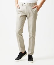 MNLAI55210 MICHEL KLEIN HOMME(ミッシェルクラン オム) 【撥水】プレビアシャンブレースラックスパンツ ベージュ