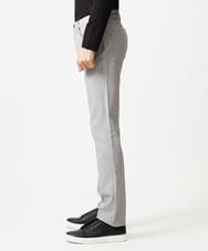 MNLAI61230 MICHEL KLEIN HOMME(ミッシェルクラン オム) 【撥水】プレビアヘリンボン5ポケットパンツ ライトグレー