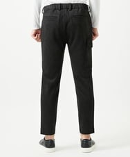 MNLAI64250 MICHEL KLEIN HOMME(ミッシェルクラン オム) 【セットアップ】スエードリラックスカーゴパンツ ブラック