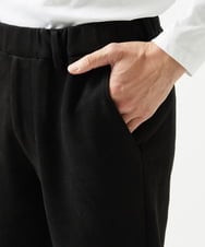 MNLAI64250 MICHEL KLEIN HOMME(ミッシェルクラン オム) 【セットアップ】スエードリラックスカーゴパンツ ブラック