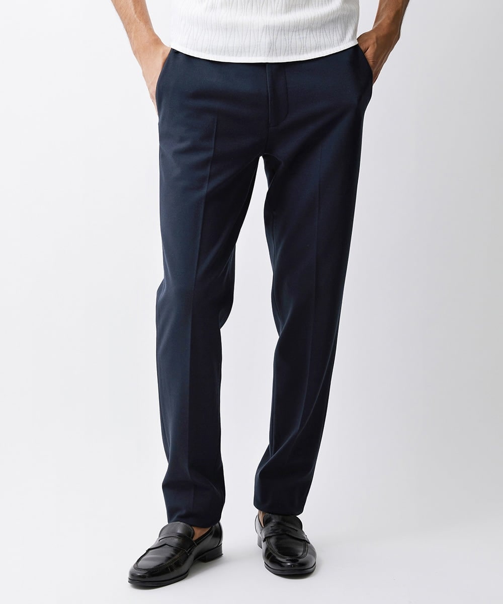 MNLAV08190 MICHEL KLEIN HOMME ストレッチスラックスパンツ
