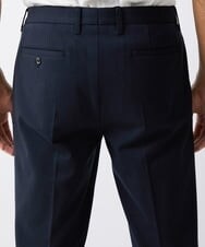 MNLAV08190 MICHEL KLEIN HOMME(ミッシェルクラン オム) ストレッチスラックスパンツ ネイビー(57)