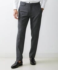 MNLAV09190 MICHEL KLEIN HOMME(ミッシェルクラン オム) ウォームスラックスパンツ グレー(92)