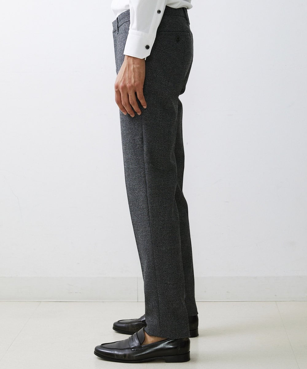 MNLAV09190 MICHEL KLEIN HOMME(ミッシェルクラン オム) ウォームスラックスパンツ グレー(92)