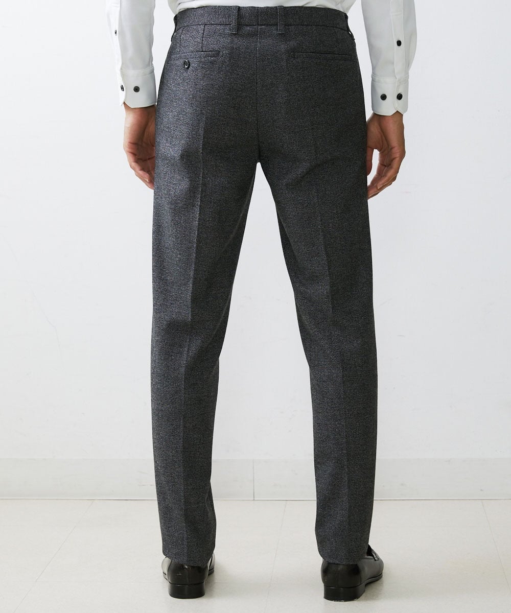 MNLAV09190 MICHEL KLEIN HOMME(ミッシェルクラン オム) ウォームスラックスパンツ グレー(92)