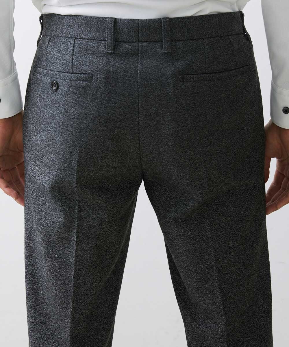 MNLAV09190 MICHEL KLEIN HOMME(ミッシェルクラン オム) ウォームスラックスパンツ グレー(92)