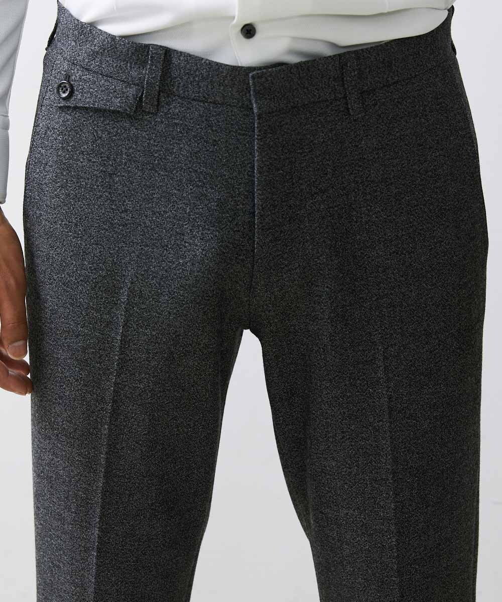 MNLAV09190 MICHEL KLEIN HOMME(ミッシェルクラン オム) ウォームスラックスパンツ グレー(92)