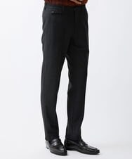 MNLAV09190 MICHEL KLEIN HOMME(ミッシェルクラン オム) ウォームスラックスパンツ ブラック(94)
