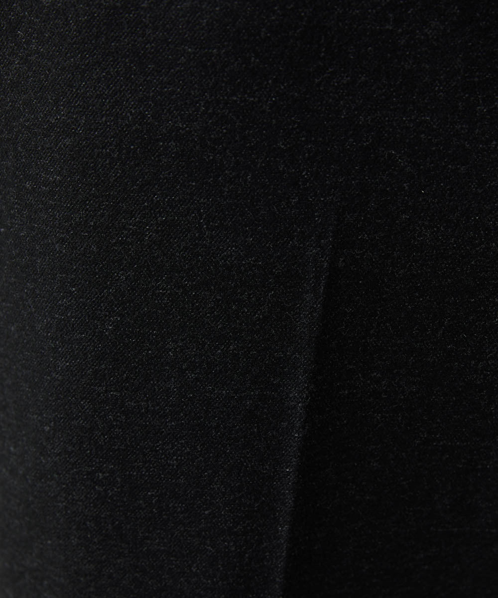 MNLAV09190 MICHEL KLEIN HOMME(ミッシェルクラン オム) ウォームスラックスパンツ ブラック(94)