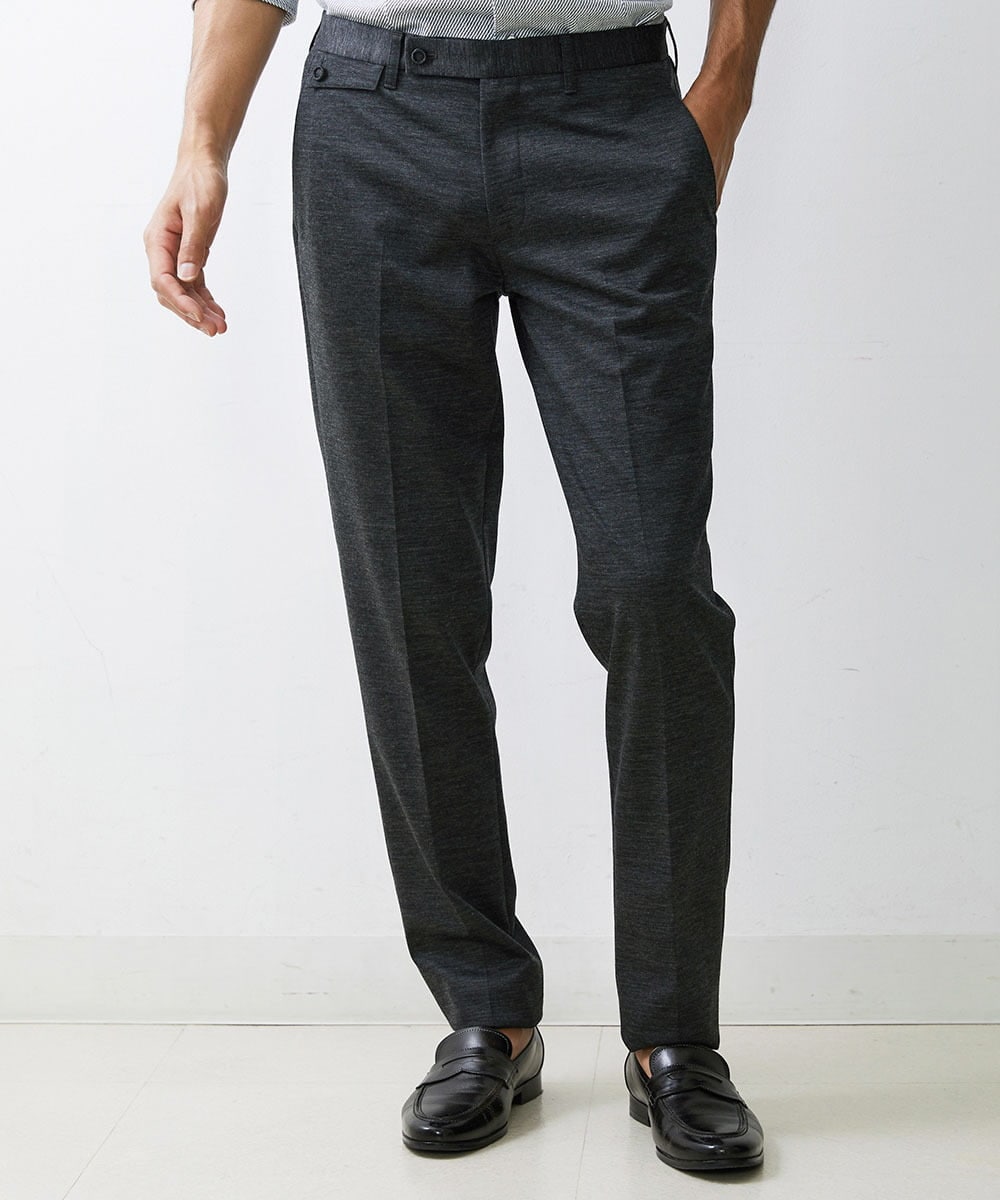 MNLAV16210 MICHEL KLEIN HOMME(ミッシェルクラン オム) ジャージスラックスパンツ グレー(92)