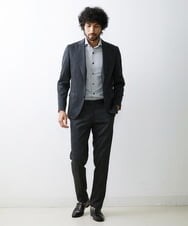MNLAV16210 MICHEL KLEIN HOMME(ミッシェルクラン オム) ジャージスラックスパンツ グレー(92)