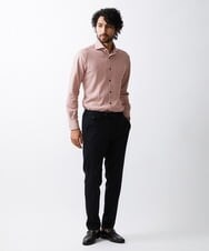 MNLAV16210 MICHEL KLEIN HOMME(ミッシェルクラン オム) ジャージスラックスパンツ ブラック(94)