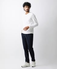MNLAV18190 MICHEL KLEIN HOMME(ミッシェルクラン オム) リラックスパンツ ネイビー