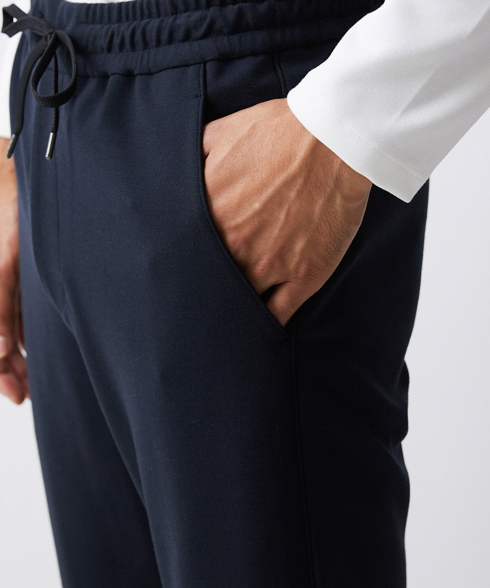 MNLAV18190 MICHEL KLEIN HOMME(ミッシェルクラン オム) リラックスパンツ ネイビー