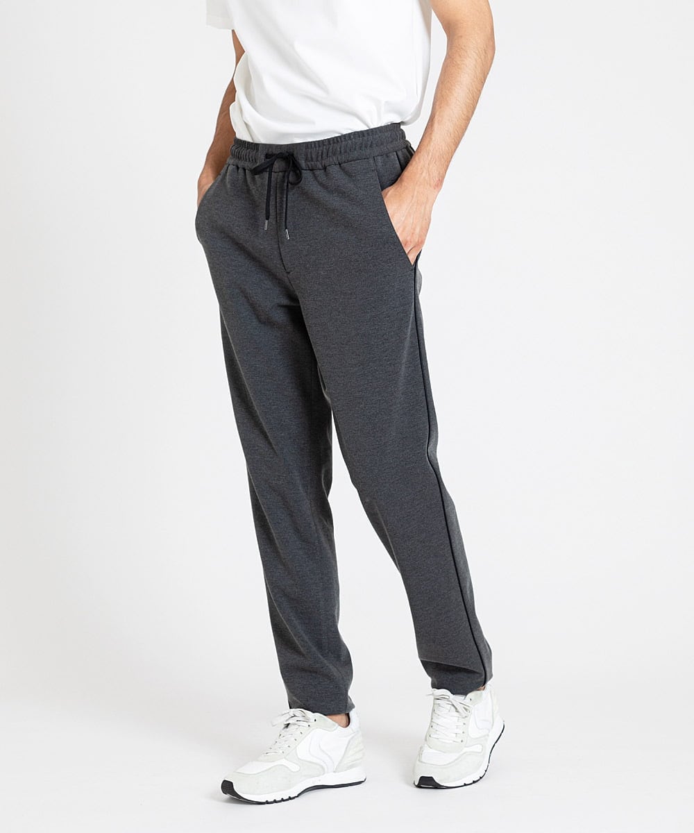 MNLAV18190 MICHEL KLEIN HOMME(ミッシェルクラン オム) リラックスパンツ ダークグレー