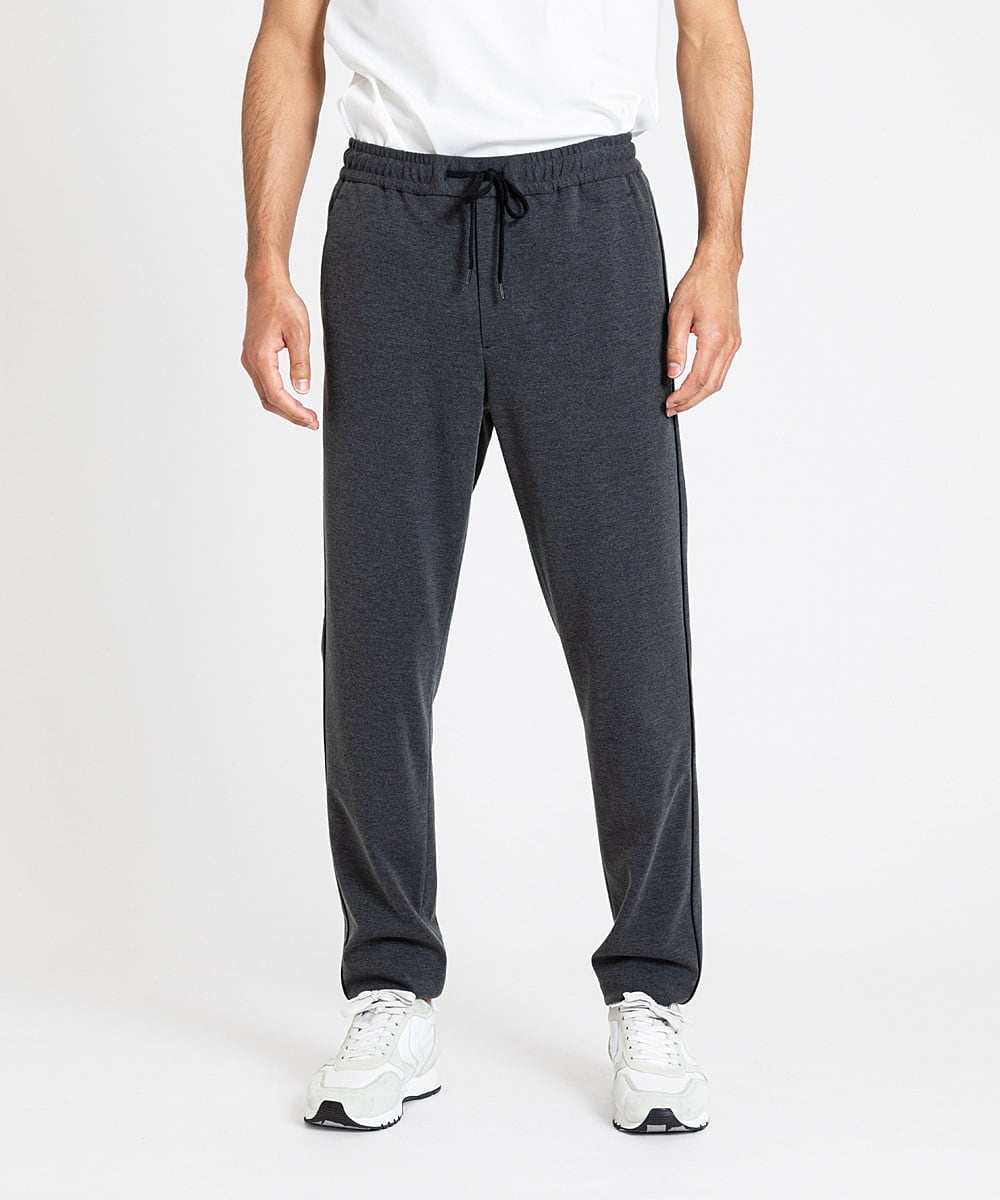 MNLAV18190 MICHEL KLEIN HOMME(ミッシェルクラン オム) リラックスパンツ ダークグレー