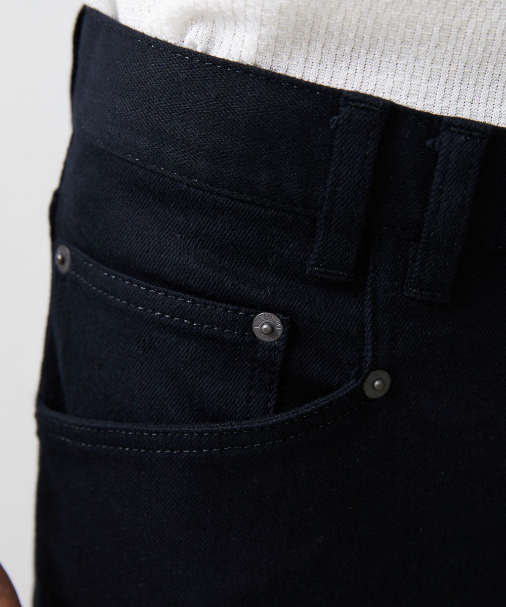 MNLAV20380 MICHEL KLEIN HOMME(ミッシェルクラン オム) 《日本製》ブラックデニムパンツ ブラック