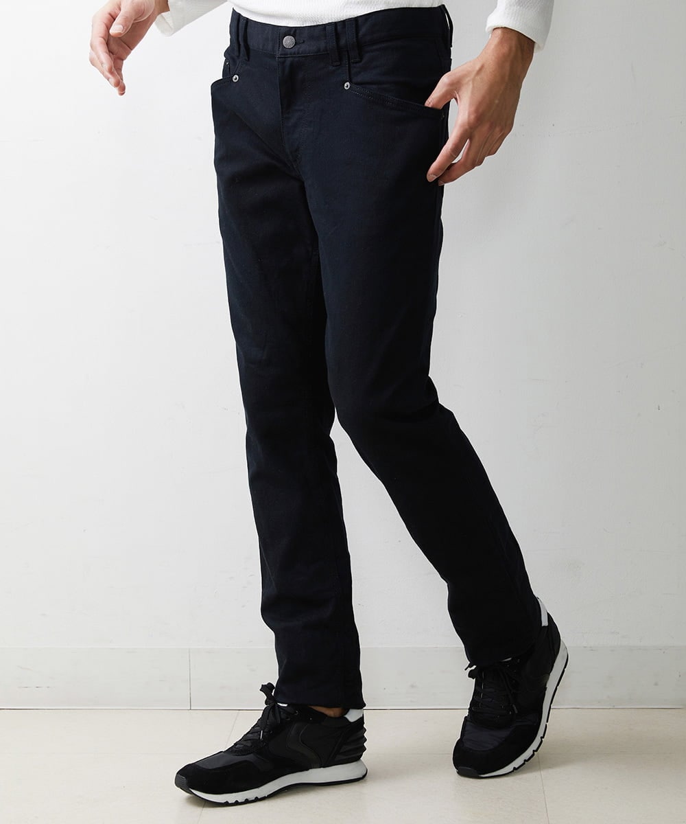 MNLAV20380 MICHEL KLEIN HOMME(ミッシェルクラン オム) 《日本製》ブラックデニムパンツ ブラック