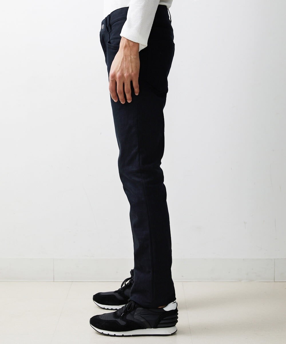 MNLAV20380 MICHEL KLEIN HOMME(ミッシェルクラン オム) 《日本製》ブラックデニムパンツ ブラック