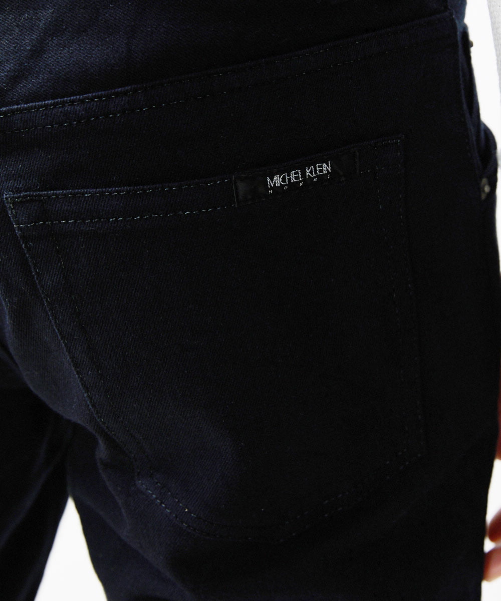 MNLAV20380 MICHEL KLEIN HOMME(ミッシェルクラン オム) 《日本製》ブラックデニムパンツ ブラック