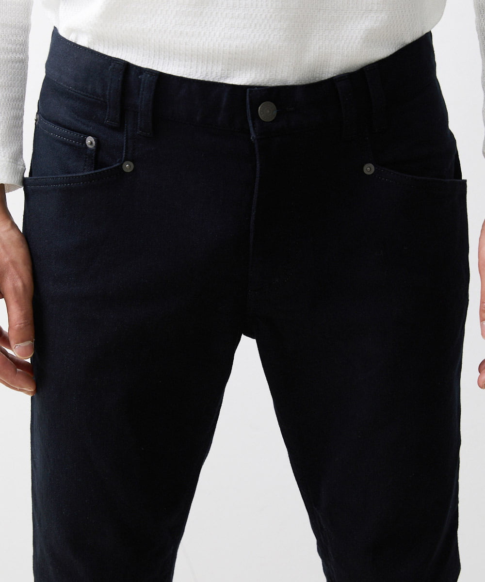 MNLAV20380 MICHEL KLEIN HOMME(ミッシェルクラン オム) 《日本製》ブラックデニムパンツ ブラック