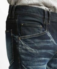 MNLAV29330 MICHEL KLEIN HOMME(ミッシェルクラン オム) 《日本製》ブラックオーシャンデニムパンツ ネイビー