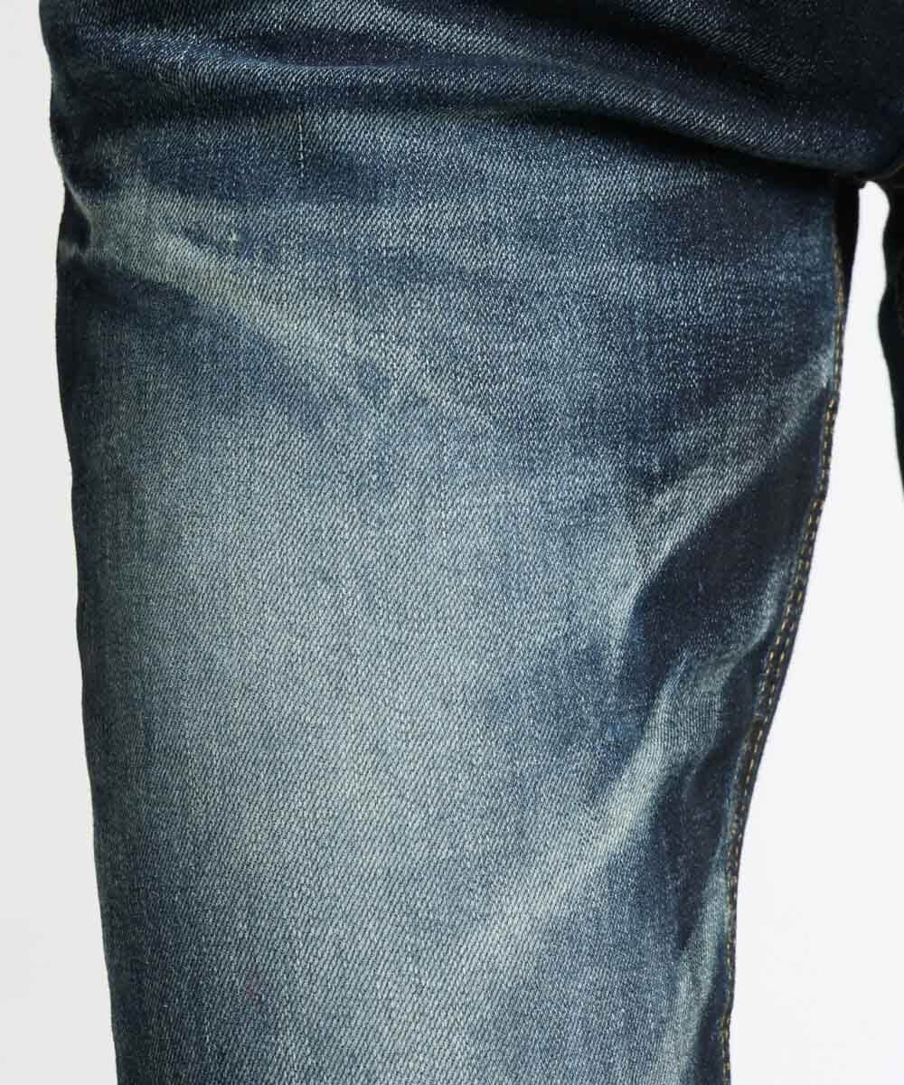 MNLAV29330 MICHEL KLEIN HOMME(ミッシェルクラン オム) 《日本製》ブラックオーシャンデニムパンツ ネイビー