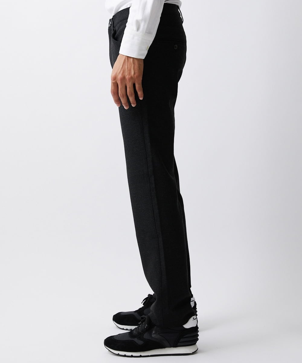 MNLAV34180 MICHEL KLEIN HOMME(ミッシェルクラン オム) 5ポケットウォームパンツ ブラック