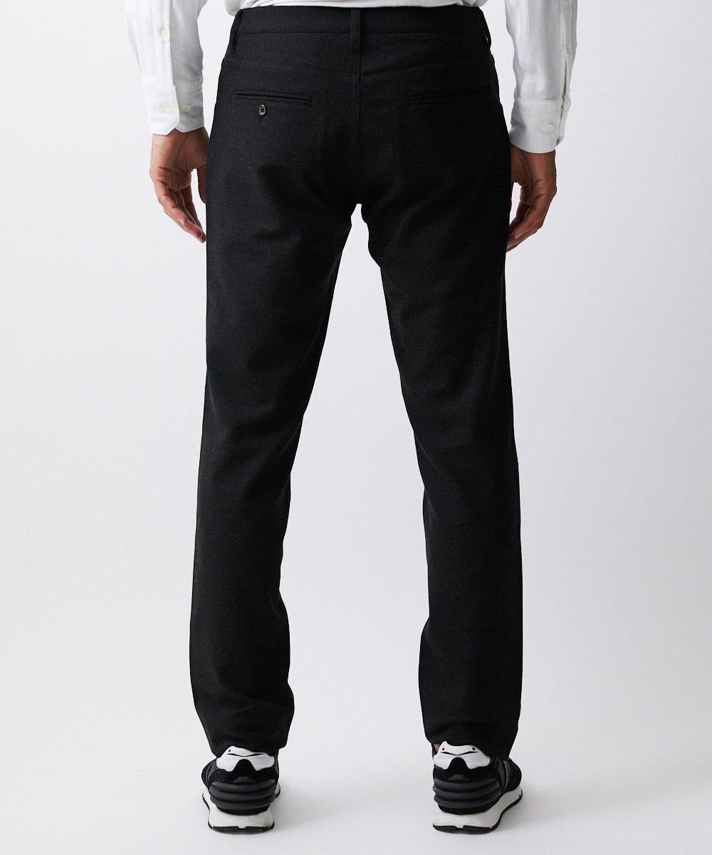 MNLAV34180 MICHEL KLEIN HOMME(ミッシェルクラン オム) 5ポケットウォームパンツ ブラック