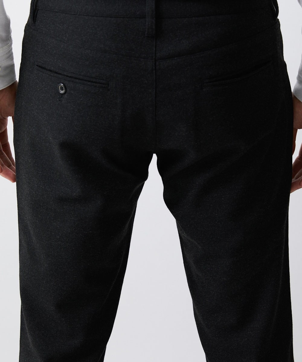 MNLAV34180 MICHEL KLEIN HOMME(ミッシェルクラン オム) 5ポケットウォームパンツ ブラック