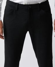 MNLAV34180 MICHEL KLEIN HOMME(ミッシェルクラン オム) 5ポケットウォームパンツ ブラック