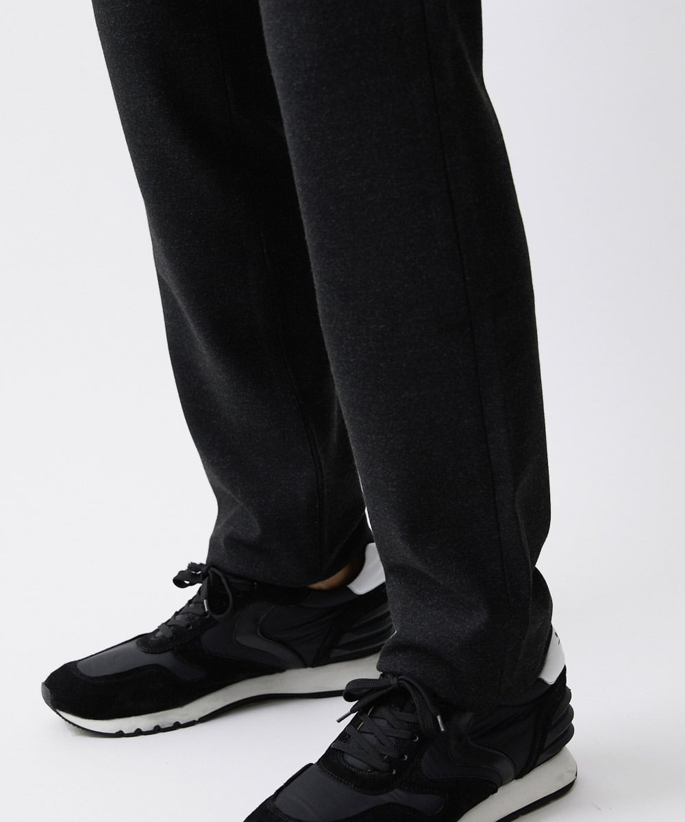 MNLAV34180 MICHEL KLEIN HOMME(ミッシェルクラン オム) 5ポケットウォームパンツ ブラック