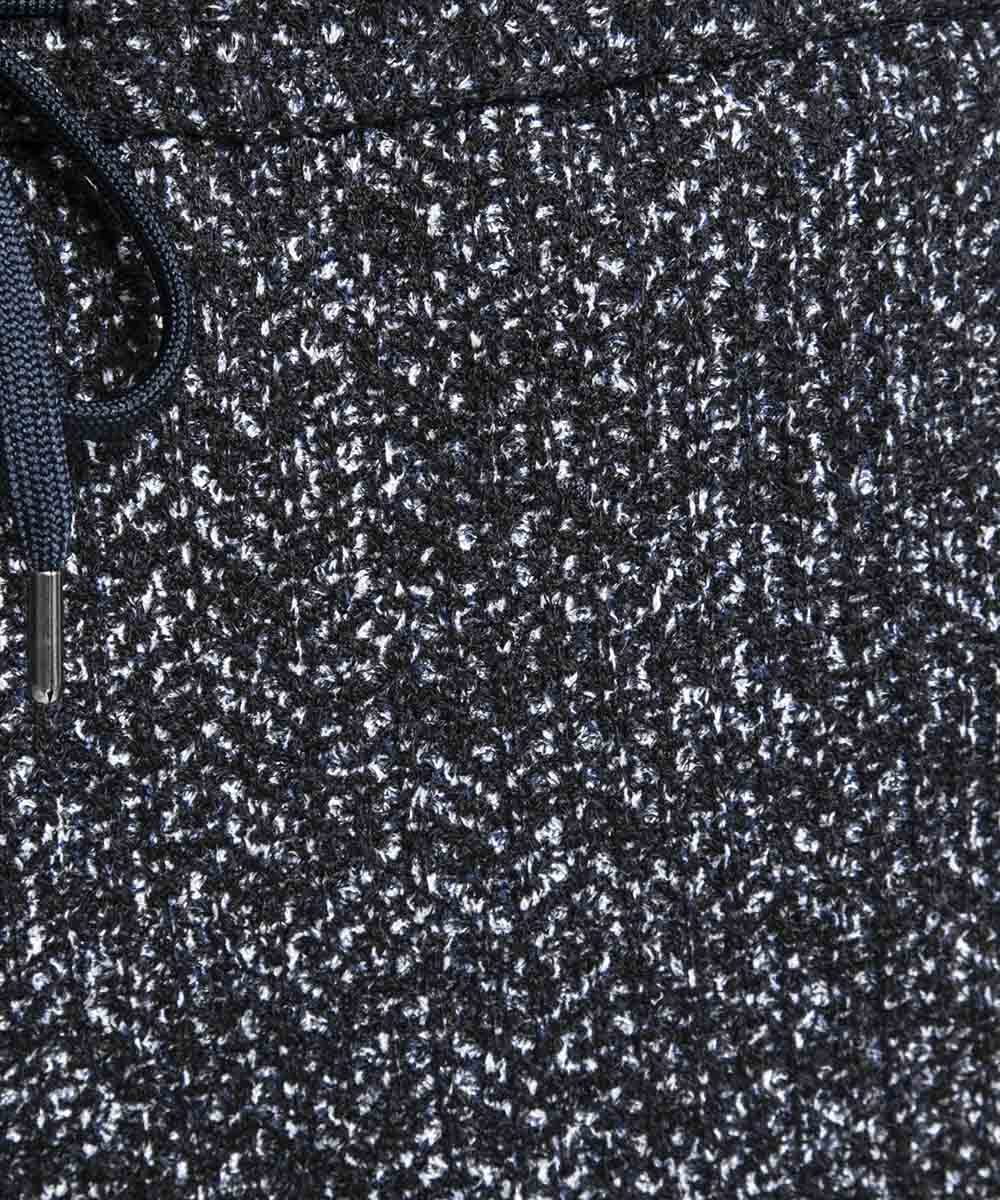 MNLAV47190 MICHEL KLEIN HOMME(ミッシェルクラン オム) フリースリラックスパンツ ネイビー(57)