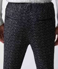 MNLAV47190 MICHEL KLEIN HOMME(ミッシェルクラン オム) フリースリラックスパンツ ブラック(94)