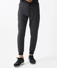 MNLAV54290 MICHEL KLEIN HOMME(ミッシェルクラン オム) ゴム入りリラックスパンツ ブラック