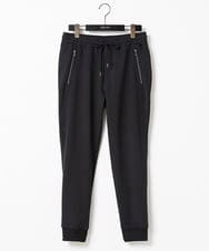 MNLAV54290 MICHEL KLEIN HOMME(ミッシェルクラン オム) ゴム入りリラックスパンツ ブラック