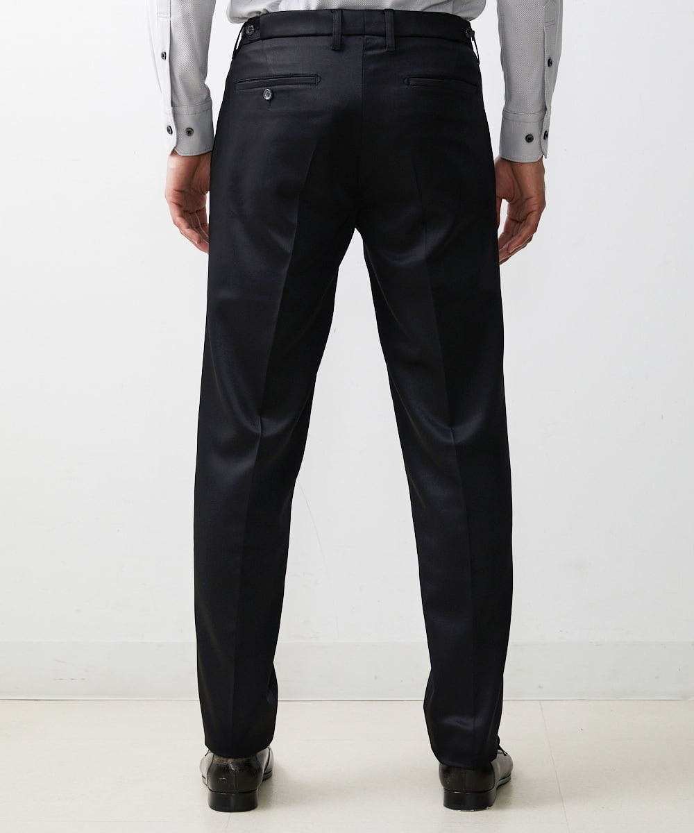 MNLAV80250 MICHEL KLEIN HOMME(ミッシェルクラン オム) フォーマルブラックスラックスパンツ ブラック