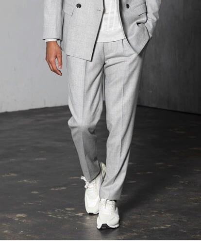 MNLAV82250 MICHEL KLEIN HOMME リラックススラックスパンツ
