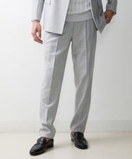 MNLAV82250 MICHEL KLEIN HOMME(ミッシェルクラン オム) リラックススラックスパンツ ライトグレー(91)
