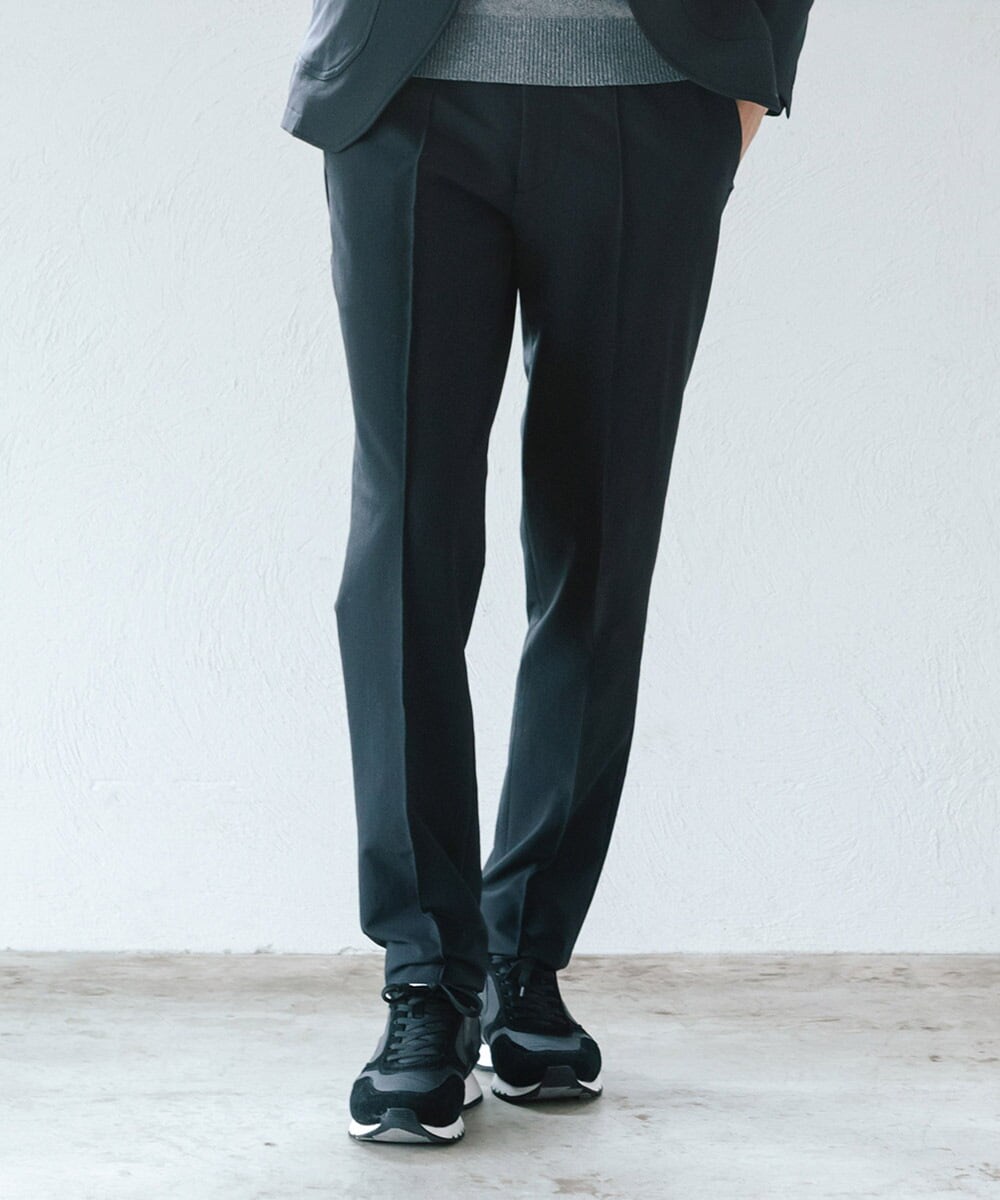 MNLAV85270 MICHEL KLEIN HOMME ウォーターテックストレッチスラックスパンツ
