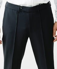 MNLAV85270 MICHEL KLEIN HOMME(ミッシェルクラン オム) ウォーターテックストレッチスラックスパンツ ブラック(94)