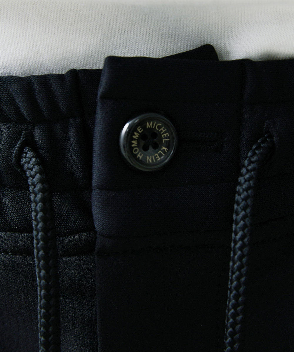 MNLAV86270 MICHEL KLEIN HOMME(ミッシェルクラン オム) ウォーターテックリラックスパンツ ブラック(94)