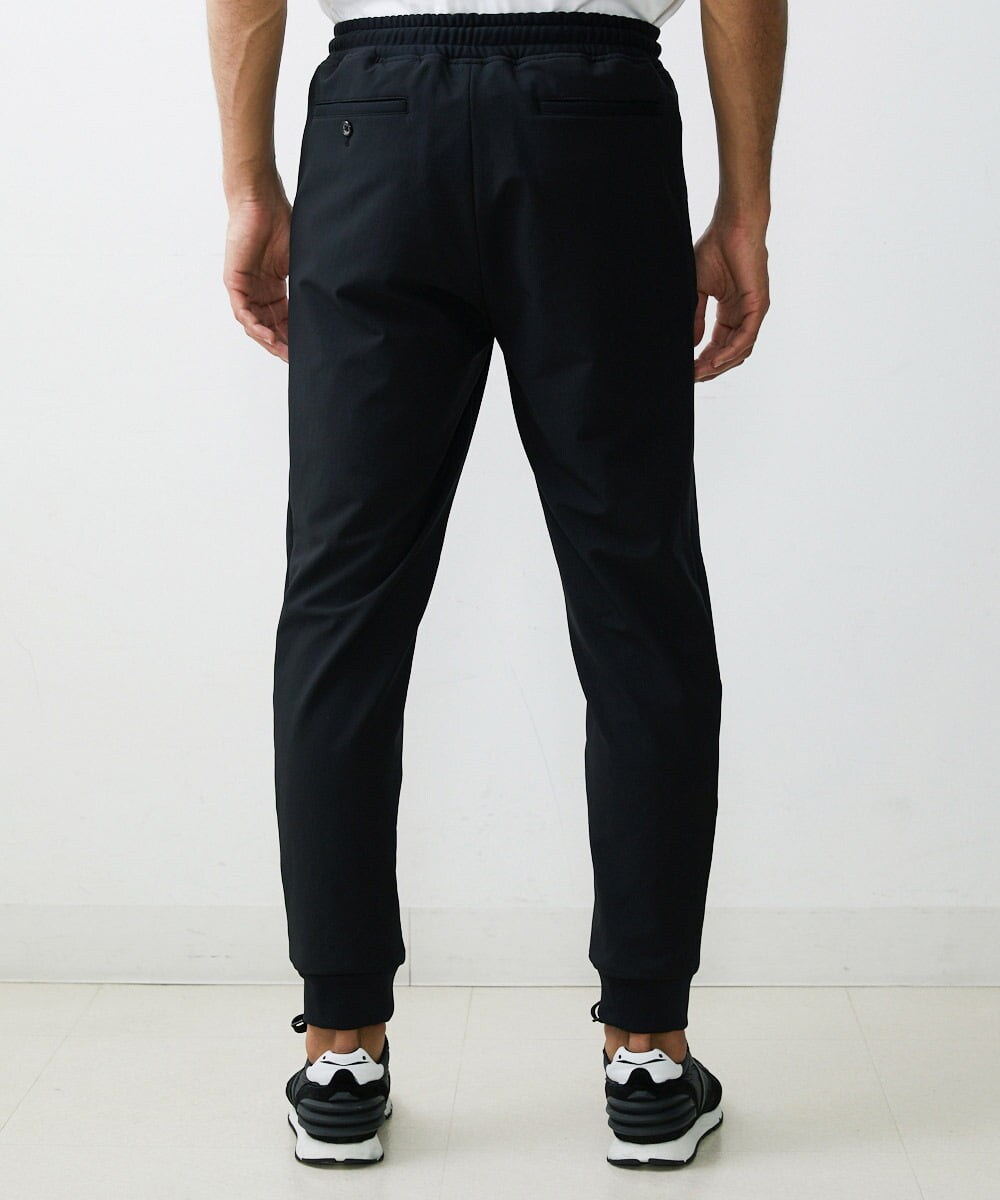 MNLAV86270 MICHEL KLEIN HOMME(ミッシェルクラン オム) ウォーターテックリラックスパンツ ブラック(94)