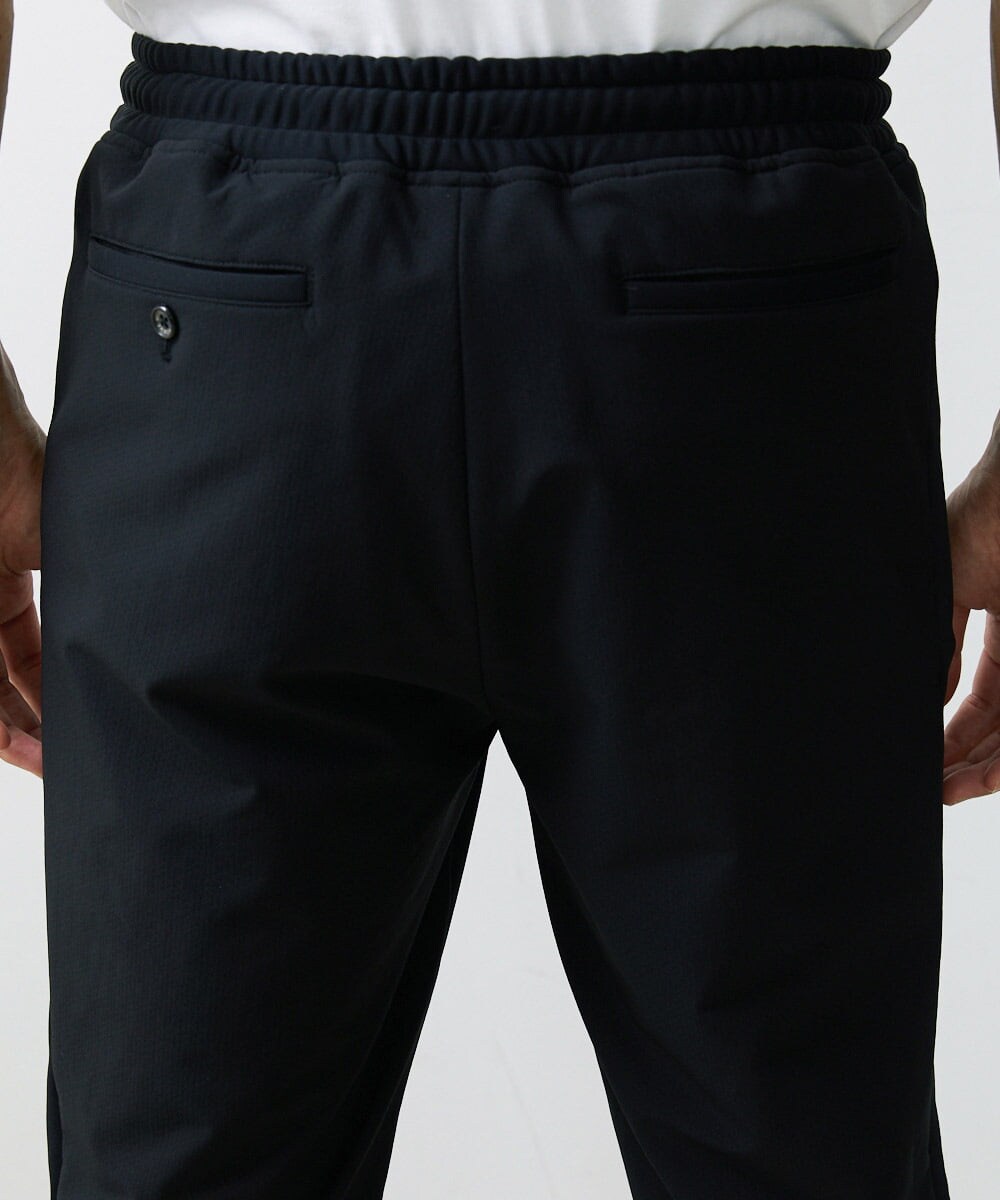 MNLAV86270 MICHEL KLEIN HOMME(ミッシェルクラン オム) ウォーターテックリラックスパンツ ブラック(94)