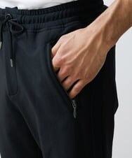 MNLAV86270 MICHEL KLEIN HOMME(ミッシェルクラン オム) ウォーターテックリラックスパンツ ブラック(94)