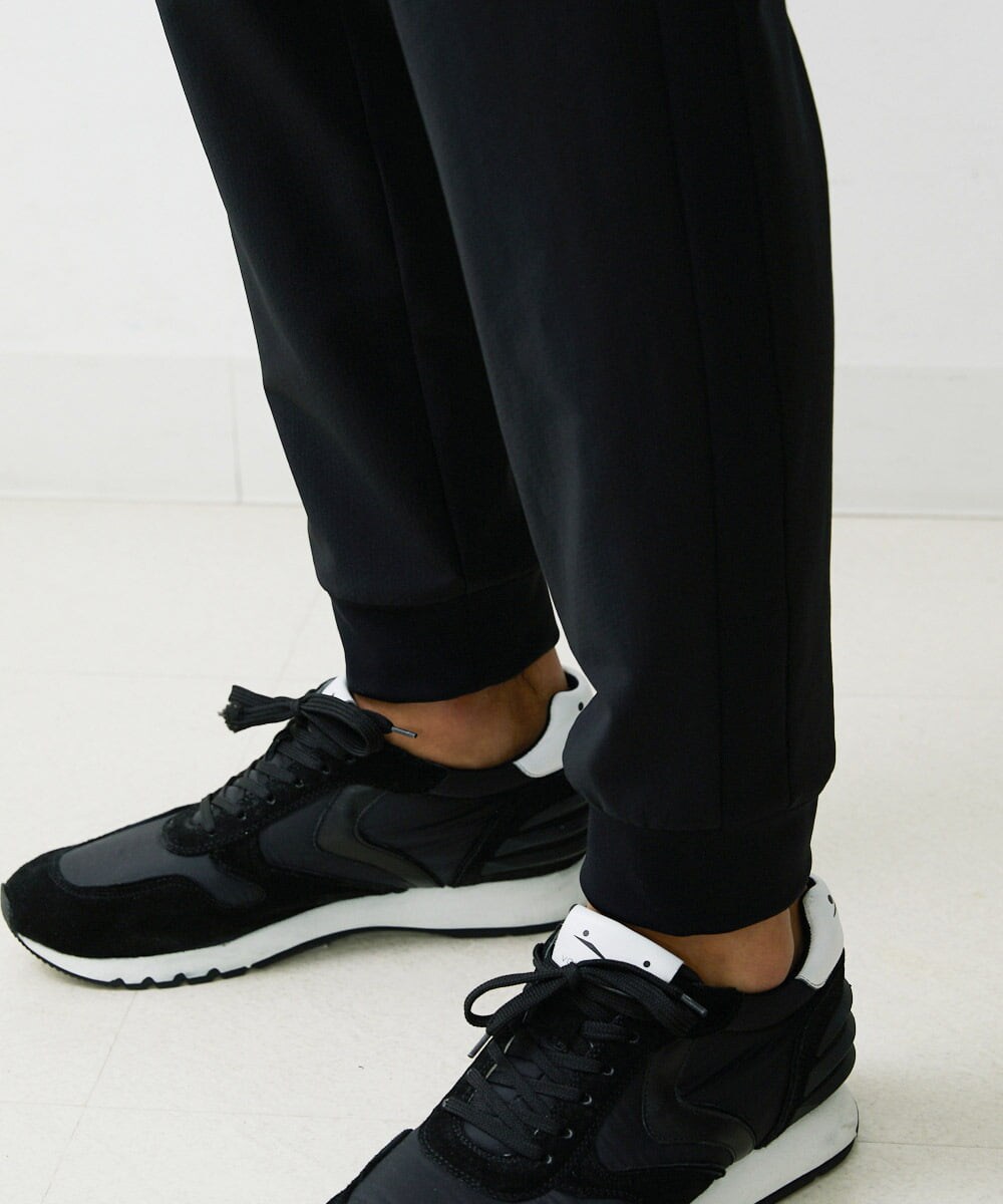 MNLAV86270 MICHEL KLEIN HOMME(ミッシェルクラン オム) ウォーターテックリラックスパンツ ブラック(94)