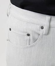 MNLCC55230 MICHEL KLEIN HOMME(ミッシェルクラン オム) デニム調ストレッチファイブポケットパンツ ライトグレー